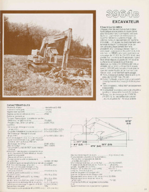 Excavatoare pe șenile International Harvester 3964B