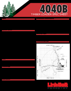 Excavatoare pe șenile Link-Belt 4040B TL