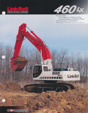 Excavatoare pe șenile Link-Belt 460 LX