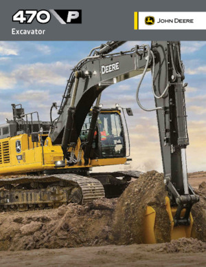 Excavatoare pe șenile John Deere Construction 470 P