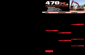 Excavatoare pe șenile Link-Belt 470 X3