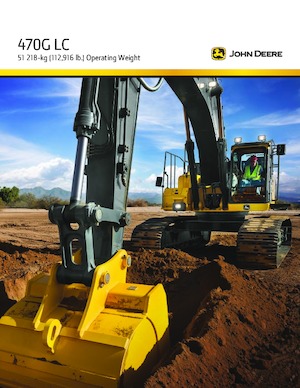 Excavatoare pe șenile John Deere Construction 470G LC