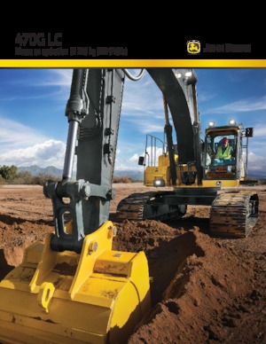 Excavatoare pe șenile John Deere Construction 470G LC