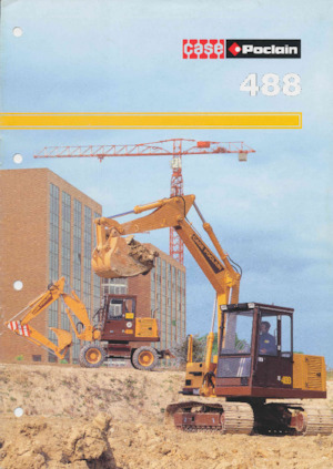 Excavatoare pe șenile Case Poclain 488 CL
