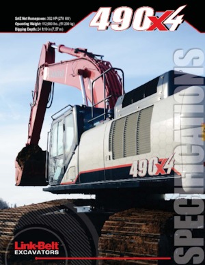 Excavatoare pe șenile Link-Belt 490 X4