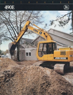 Excavatoare pe șenile John Deere Construction 490E