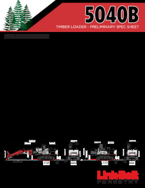 Excavatoare pe șenile Link-Belt 5040B TL