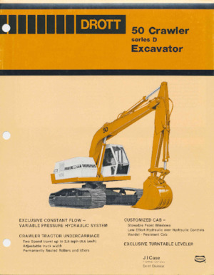 Excavatoare pe șenile Drott 50D
