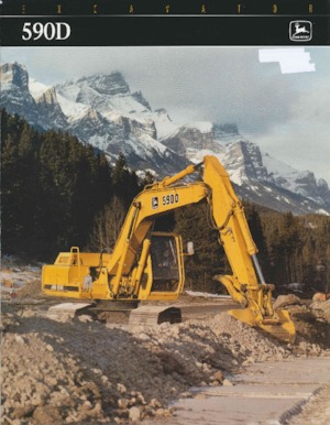 Excavatoare pe șenile John Deere Construction 590D