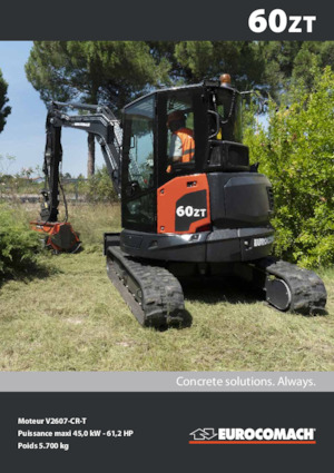 Mini excavatoare Eurocomach 60 ZT