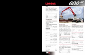 Excavatoare pe șenile Link-Belt 600 LX MH