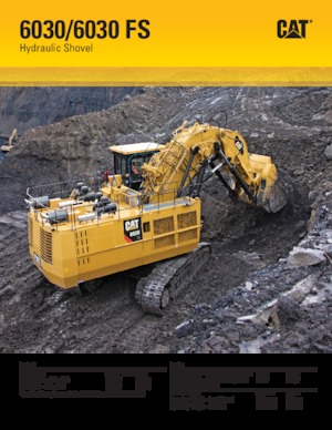 Excavatoare pe șenile Caterpillar 6030 FS