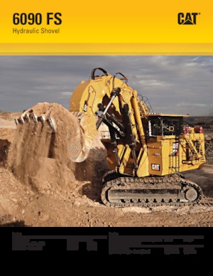 Excavatoare pe șenile Caterpillar 6090 FS