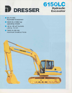 Excavatoare pe șenile Dresser 6150LC