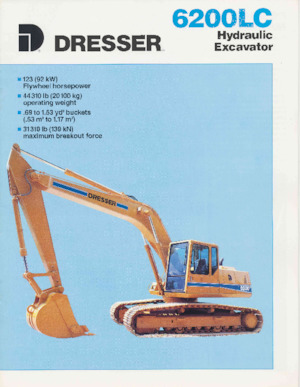 Excavatoare pe șenile Dresser 6200LC