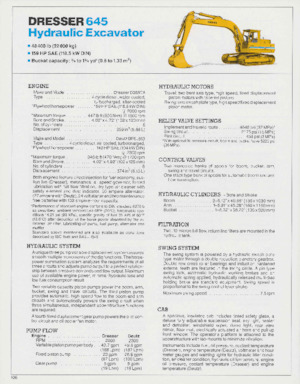 Excavatoare pe șenile Dresser 625E-LC