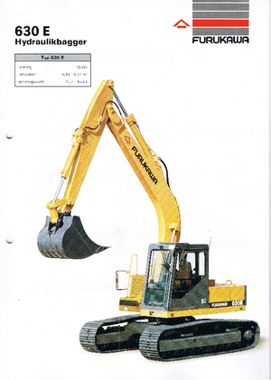 Excavatoare pe șenile Furukawa 630 E-LC