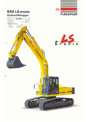 Excavatoare pe șenile Furukawa 640 LS-tronic