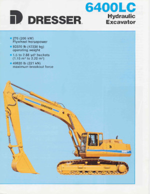 Excavatoare pe șenile Dresser 6400LC