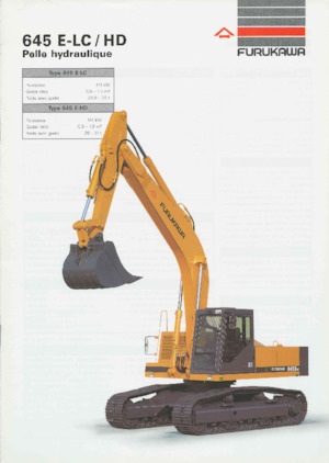 Excavatoare pe șenile Furukawa 645 E-LC