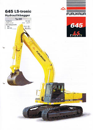Excavatoare pe șenile Furukawa 645 LS-tronic