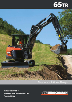 Excavatoare pe șenile Eurocomach 65 TR
