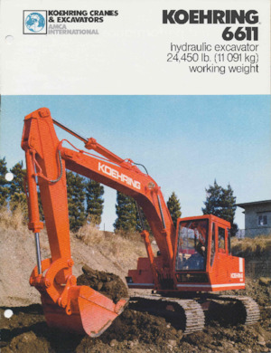 Excavatoare pe șenile Koehring 6611