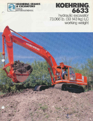 Excavatoare pe șenile Koehring 6633