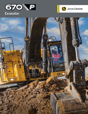 Excavatoare pe șenile John Deere Construction 670 P