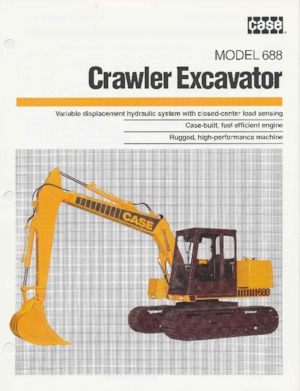 Excavatoare pe șenile Case 688