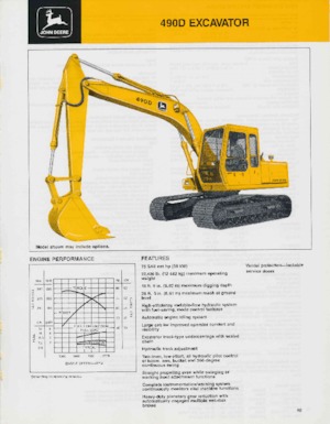 Excavatoare pe șenile John Deere Construction 790D