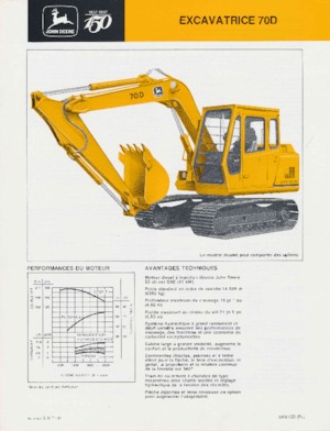Excavatoare pe șenile John Deere Construction 70D