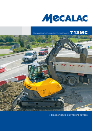 Excavatoare pe șenile Mecalac 712 MC