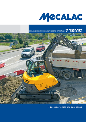 Excavatoare pe șenile Mecalac 712 MC