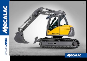 Excavatoare pe șenile Mecalac 714 MC e