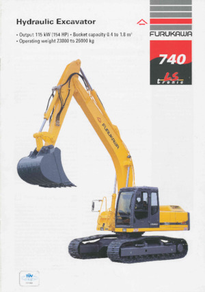 Excavatoare pe șenile Furukawa 740 LS-tronic