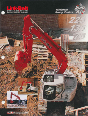 Excavatoare pe șenile Link-Belt 75 Spin Ace