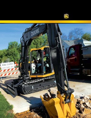 Excavatoare pe șenile John Deere Construction 85G