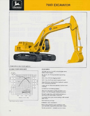 Excavatoare pe șenile John Deere Construction 790D