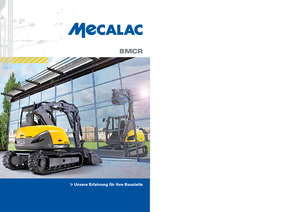 Excavatoare pe șenile Mecalac 8MCR