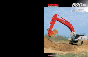 Excavatoare pe șenile Link-Belt 800 LX