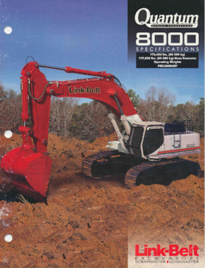 Excavatoare pe șenile Link-Belt 8000