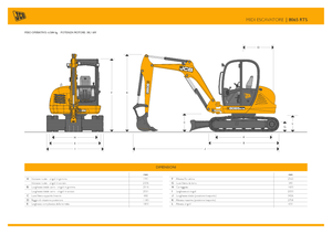 Excavatoare pe șenile JCB 8065 RTS