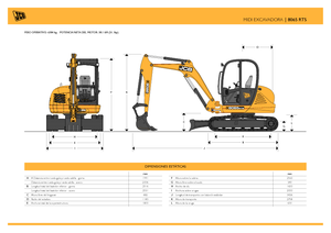 Excavatoare pe șenile JCB 8065 RTS
