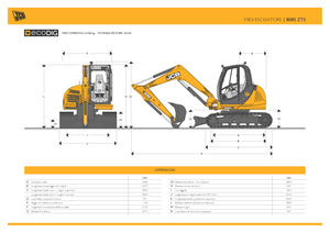 Excavatoare pe șenile JCB 8085 ZTS