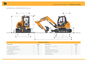 Excavatoare pe șenile JCB 8085 ZTS
