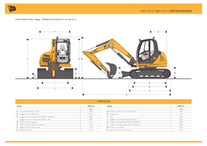 Excavatoare pe șenile JCB 8085 ZTS