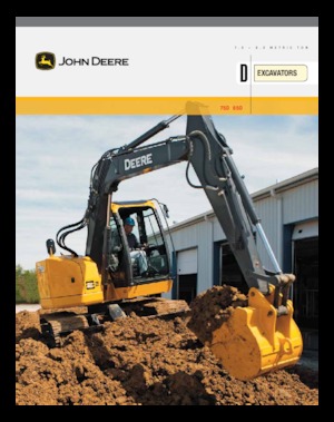 Excavatoare pe șenile John Deere Construction 85D