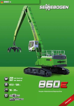 Stivuitoare Sennebogen 860R E Hybrid