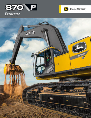 Excavatoare pe șenile John Deere Construction 870 P